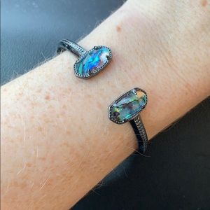 Kendra Scott Elton cuff - gunmetal